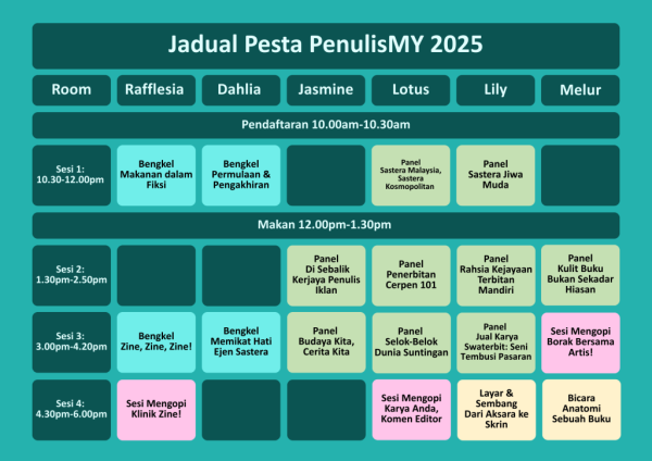 Schedule Grid - Bahasa